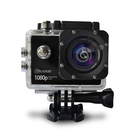 Cámara Deportiva A7 Full Hd Sumergible 30mt Color Negro - Puntostore-0