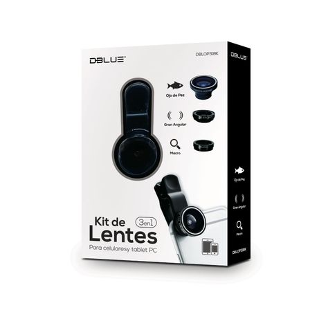 Kit Lentes Ojo De Pez 3 En 1 Para Celular - PuntoStore-2