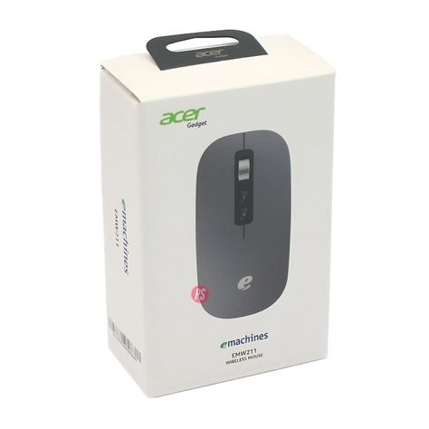 Mouse Bluetooth 1600 DPI Ajustable 5 Botones Silver Acer - PS-2