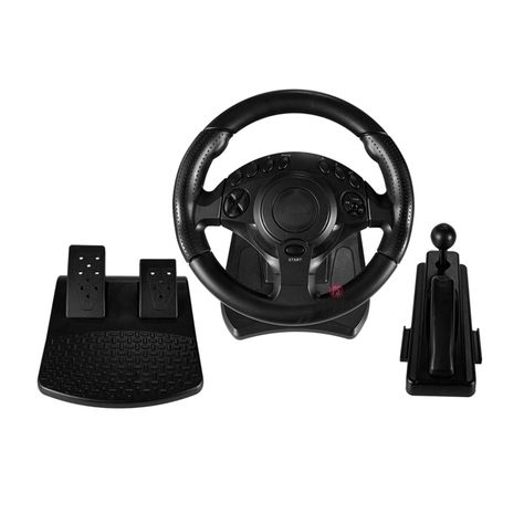 Volante Gamer Con Pedales Y Cambios Multiplataforma - PS-2