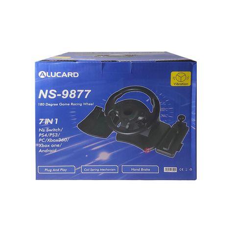 Volante Gamer Con Pedales Y Cambios Multiplataforma - PS-3
