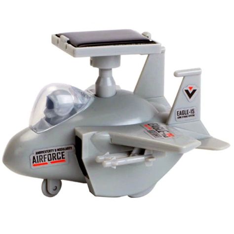 Avión De Combate Solar Armable - PS-0