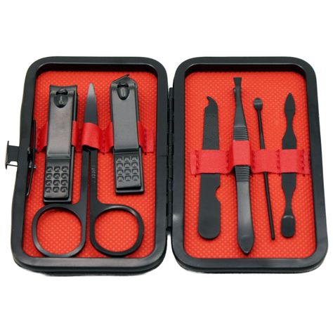 Kit De Podología 7 Piezas Manicura Portátil - PS-0