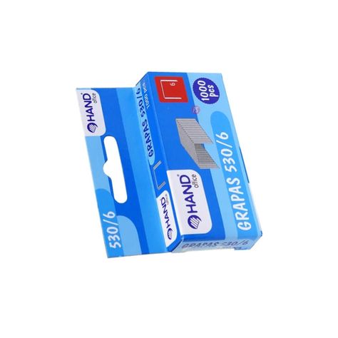 Corchete Caja 1000 Unidades 6mm Hand - PS-1