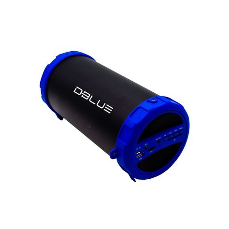 Parlante Bazooka Bluetooth Portátil 10w Azul - PuntoStore-0