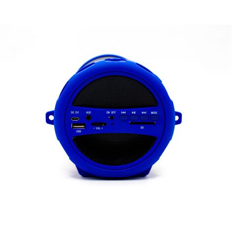 Parlante Bazooka Bluetooth Portátil 10w Azul - PuntoStore-1