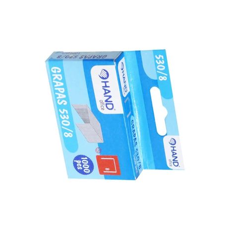 Corchete Caja 1000 Unidades 8mm Hand - PS-1
