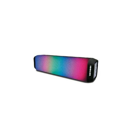 Parlante Bluetooth Portátil Color Negro Con Iluminación - PuntoStore-0