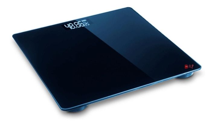 Pesa Digital Baño Vidrio Templado Capacidad 180kg Azul - Ps-1