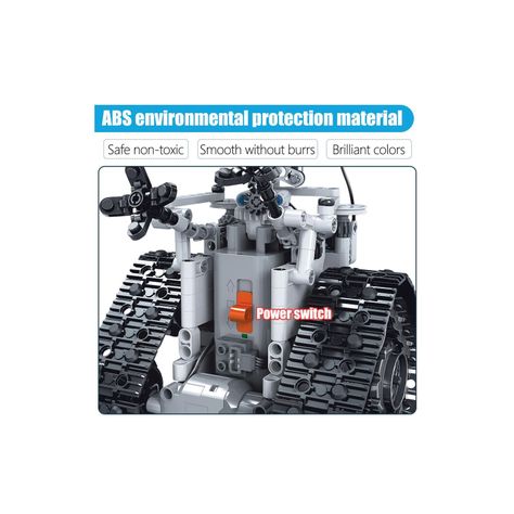Robot Armable Kit 408 Piezas Eléctrico A Control Remoto - Ps-2