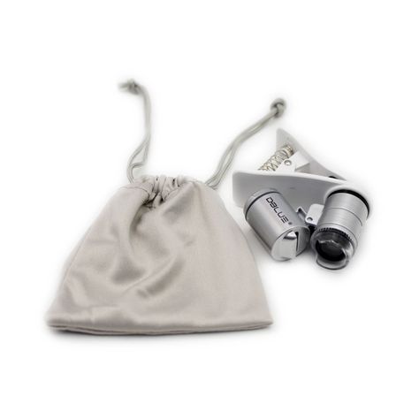 Microscopio 60x Celular Con Luz Uv Y Clip - PuntoStore-2