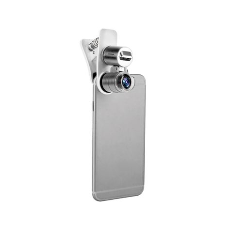 Microscopio 60x Celular Con Luz Uv Y Clip - PuntoStore-1