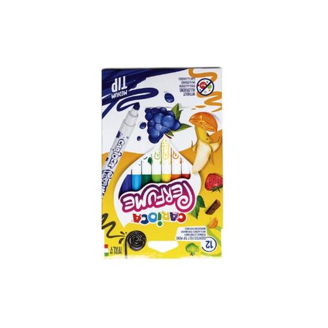 Plumones Con Perfume 12 Colores Carioca - PS-1