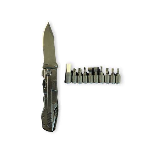 Alicate Táctico Multiuso 16 En 1 Acero Inoxidable - Puntostore-1