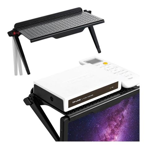 Soporte Tv Repisa Estante Sobrepuesto Plegable - Ps-1