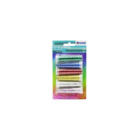 Kit 3 Blíster Escarcha 18 Tubos Glitter Tradicional - PS-0