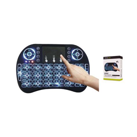Teclado Para Smart Tv Inalámbrico Recargable Touch Pad - PuntoStore-1