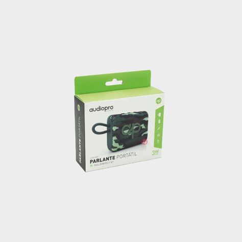 Parlante Portátil Bluetooth Urbano 3w Ap Azul - PS-1