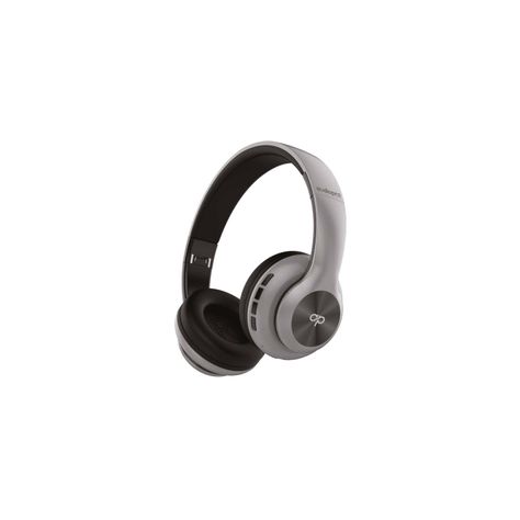 Audífonos Bluetooth Y 3.5mm Recargable Gris - Puntostore-0
