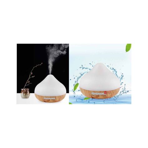 Humidificador Difusor Aroma Terapia 235ml Color Madera - Ps-1
