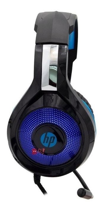 Audífonos Gamer Hp On Ear Dhe-8010 Led Azul - Ps-1