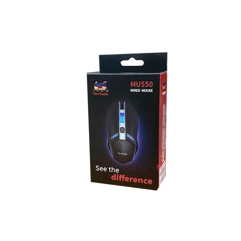 Mouse Gamer Iluminación Azul Viewsonic Mu550 - PS-2