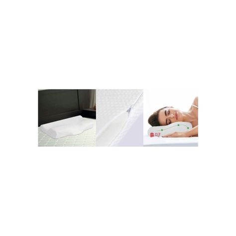Almohada Viscoelástica 62cms Cervical Terapéutica - Ps-1