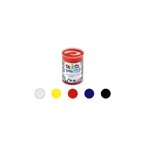 Tempera Frascos 6 Colores 25ml Carioca - PS-1