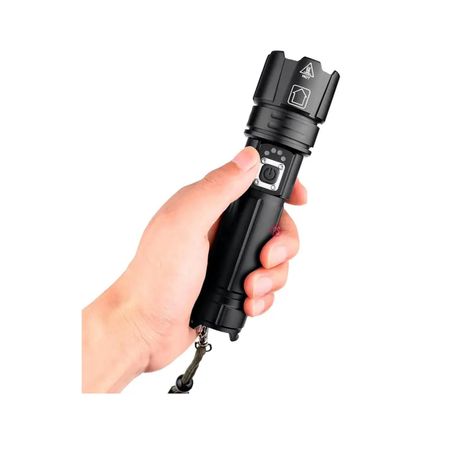 Linterna Led Zoom Telescópico 16cms Resiste Agua - PS-2