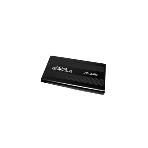 Case Cofre Disco Duro 2.5 Sata Negro - Puntostore-0