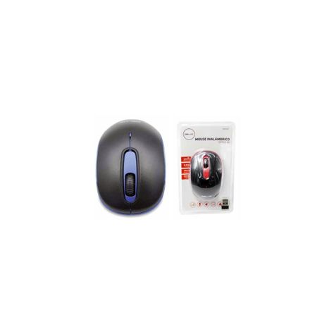 Mouse Inalámbrico Óptico 1000dpi Color Azul - Puntostore-1