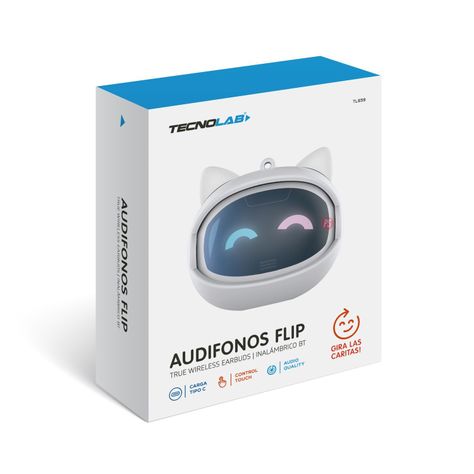 Audífonos TWS Bluetooth Robot Con Caras Seleccionables - PS-6