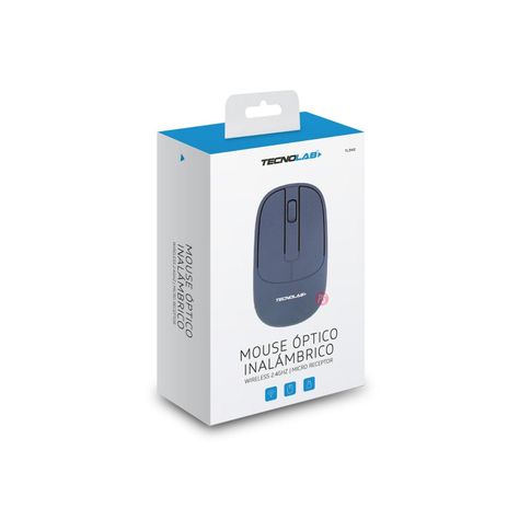 Mouse Inalámbrico Azul 2.4ghz Usb - PS-1