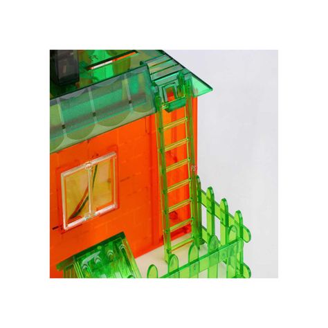 Casa De Juguete Solar Con Molino Para Crear Y Aprender - Ps-2