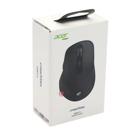 Mouse Bluetooth 1600 DPI Black Carga Tipo C Acer - PS-3
