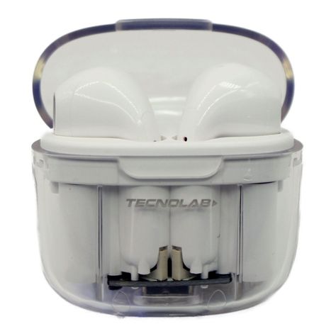 Audífonos Blanco Inalámbricos Bluetooth TWS - PS-0