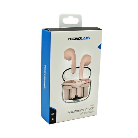 Audífonos Rosa Inalámbricos Bluetooth TWS - PS-1
