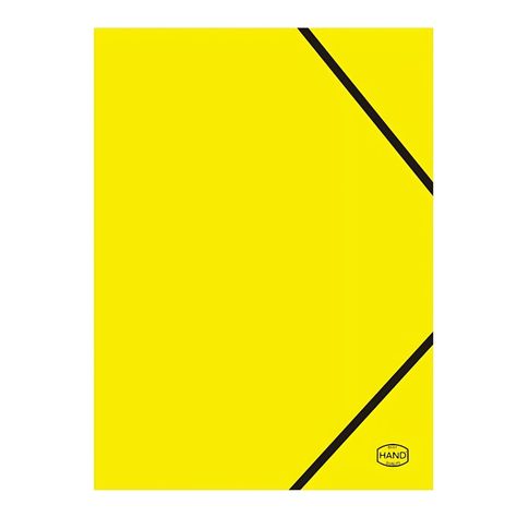 Pack 10 Carpetas Con Solapa y Elástico Amarillo Oficio - PS-0