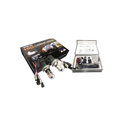 Kit Luces Bi Xenon Hid H4 6000k Para Autos - Puntostore-1