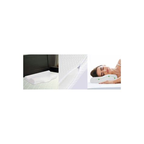Almohada Viscoelástica Cervical Terapéutica 50cms - Puntostore-1