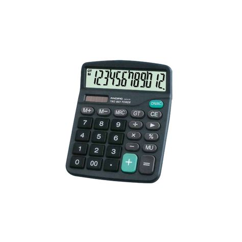 Calculadora Electrónica De 12 Dígitos Números Grandes - PuntoStore-0