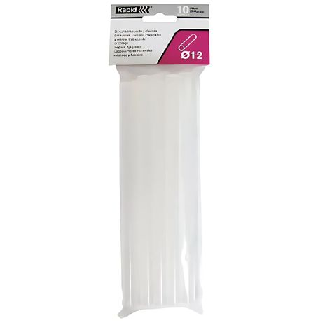 10 Barras De Silicona 12mm De 20cms Largo 200g - PS-0