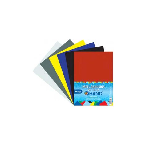 Pack 60 hojas Papel Gamusina 25x35cms Colores - PS-0