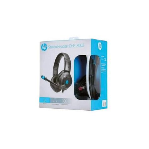 Audífonos Gamer 3.5mm Iluminación Azul Hp DHE-8002 - PS-3