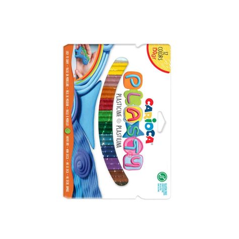 Plasticina 12 Colores 150grs Carioca - PS-1
