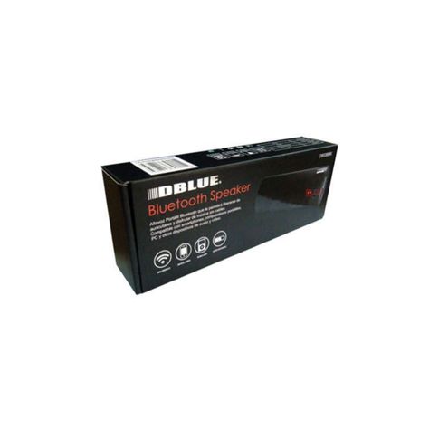 Parlante Bluetooth Portátil Speaker Color Negro - PuntoStore-1