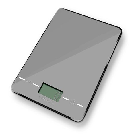 Pesa Gramera De Cocina Digital Capacidad 5kg Color Gris - Puntostore-0