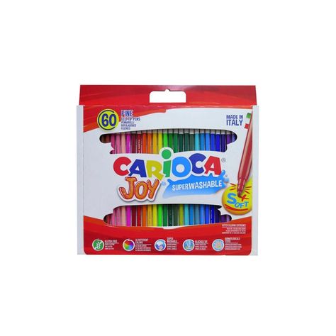 Plumones Joy 60 Unidades Carioca - PS-0