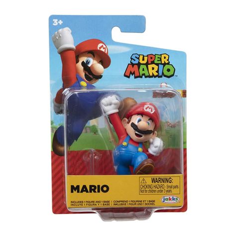 Figura Super Mario Personaje Mario 6cms Articulado - Ps-0
