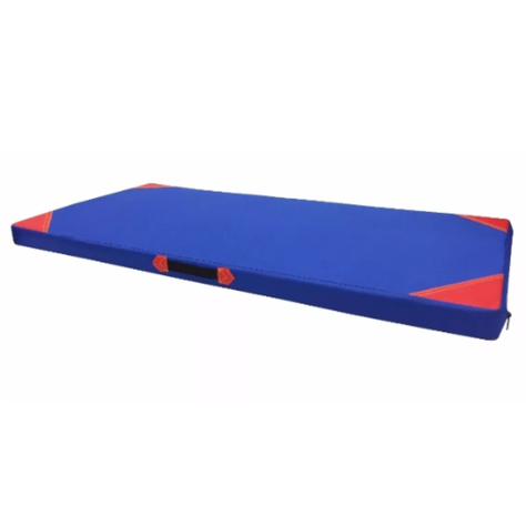 Colchoneta Deportiva Tela Oxford Azul 100x50x3cm -0